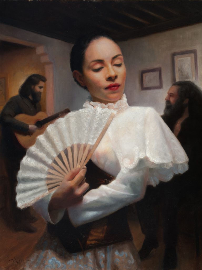 Mike Laiuppa, In Her Element, Oil, $1750