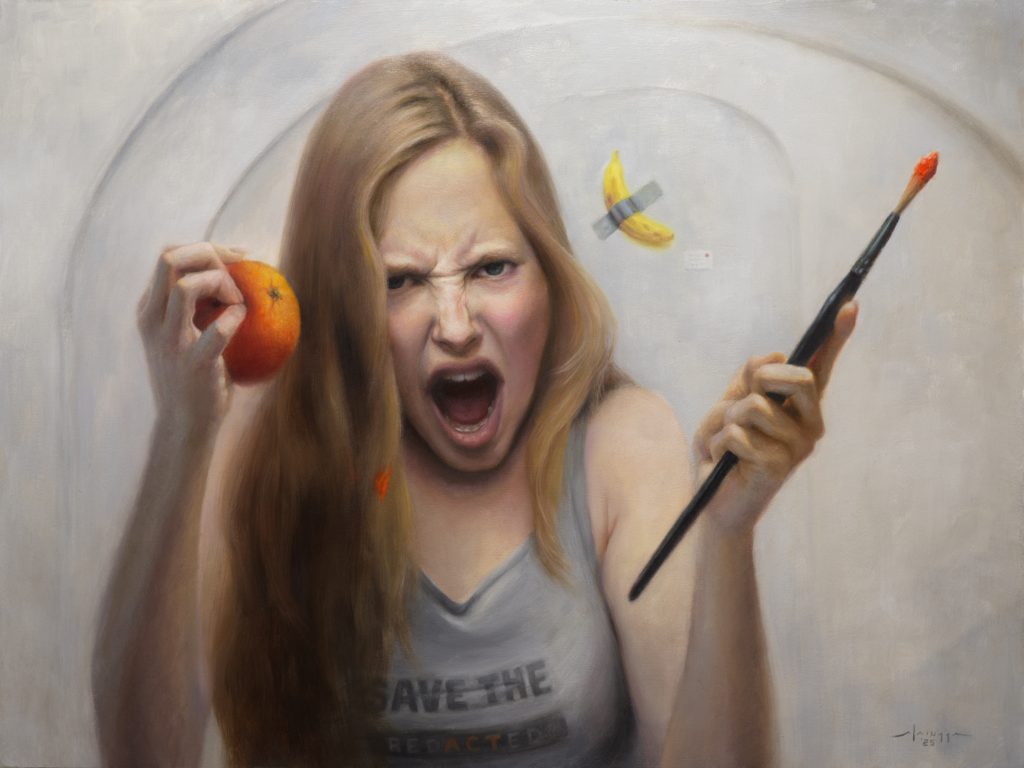 Mike Laiuppa, Seriously?!, Oil, $2300