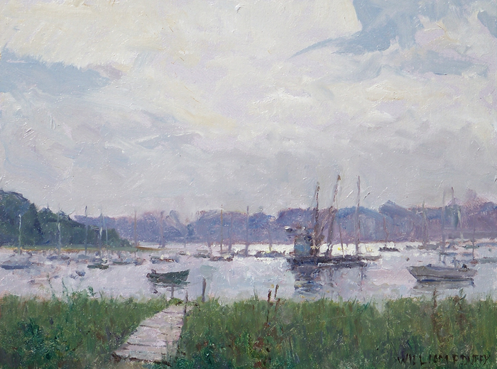 William Duffy Overcast Osterville 8x12 oil 2008