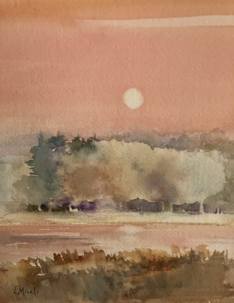 Lisa Miceli November moon, mystic River wc