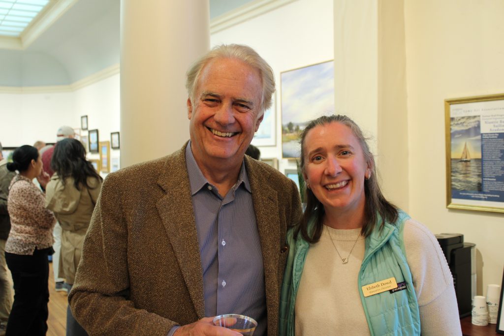Bob Potter and Elsbeth Dowd, two LAA Exec. Dir (past & present)