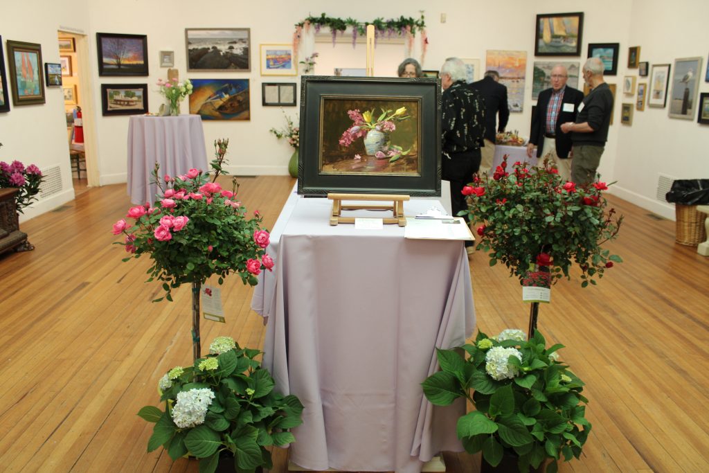 Auction Piece and Roses