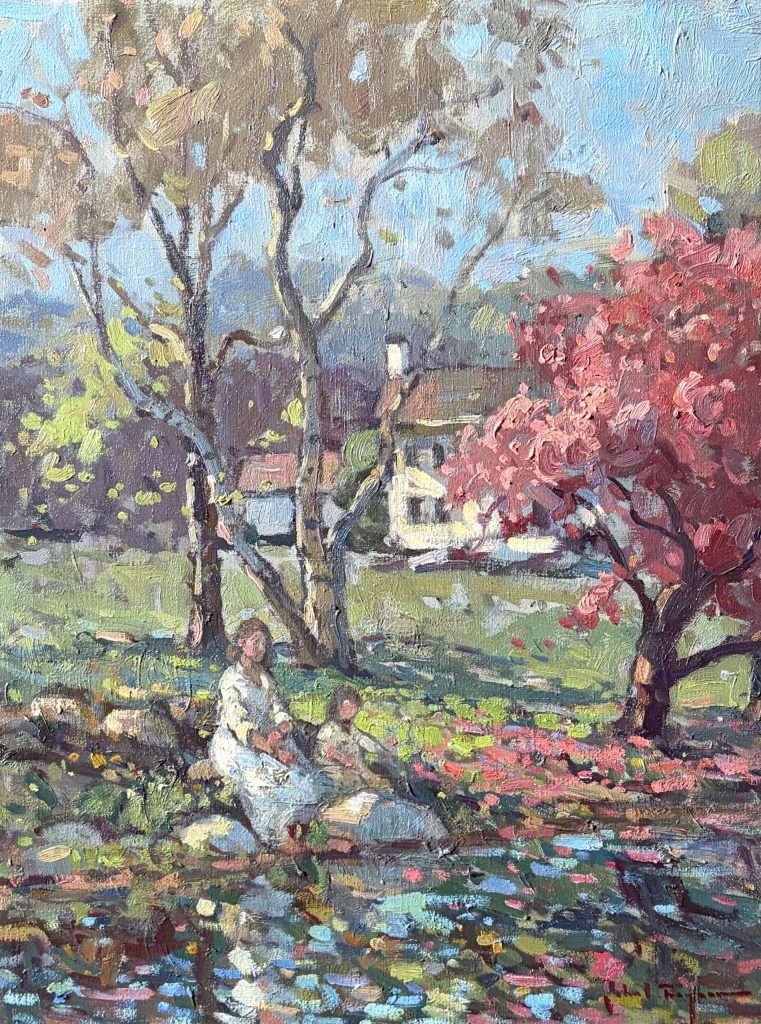 John Traynor, Spring In Lyme Connecticut, Oil, 24x18 inches, $110,000