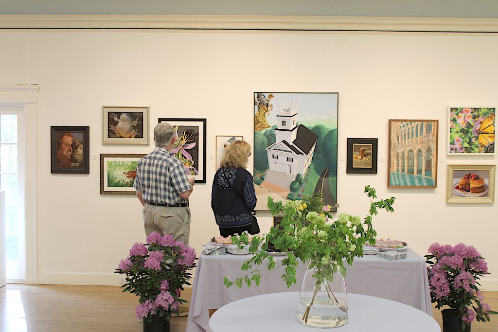 Visitors in the Goodman