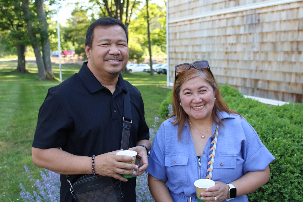 Attendees visiting from the Phillipines