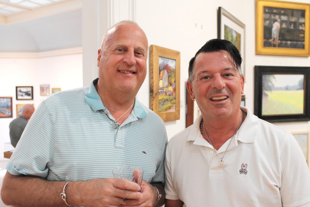 Eric and His Husband Enjoying another Reception
