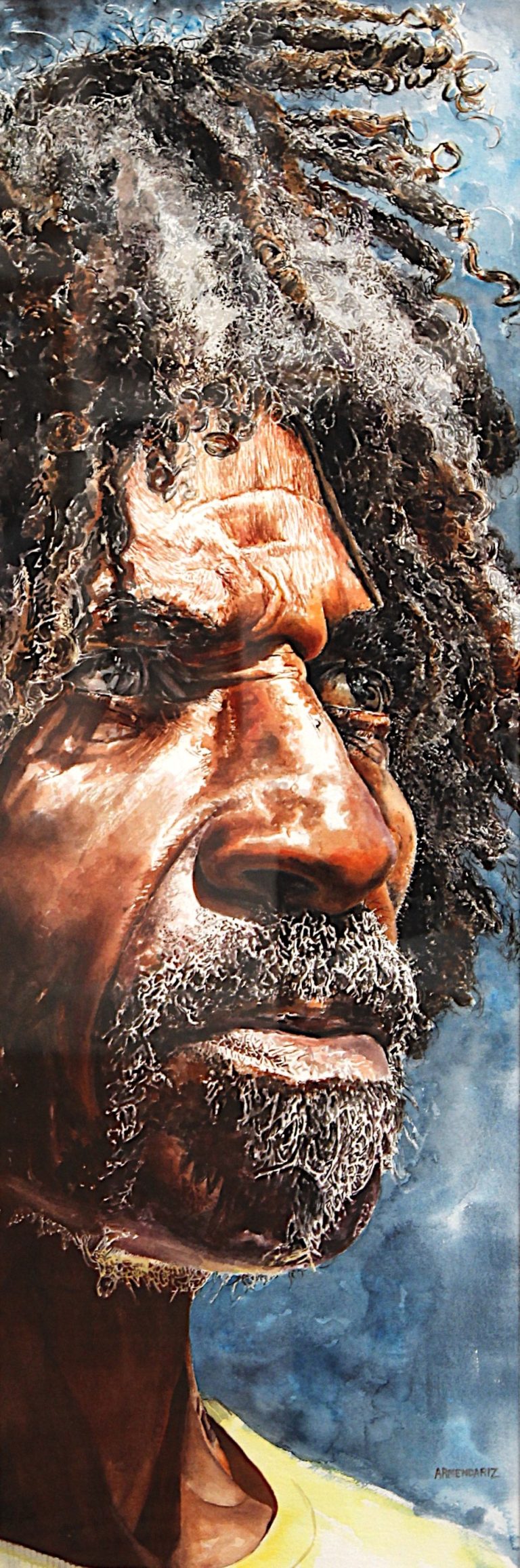 Tony Armendariz, Jose, watercolor