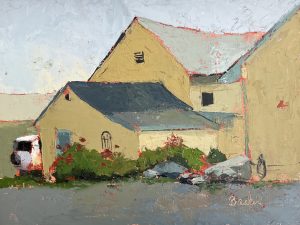 Baskin-Sarah_Composition in Yellow_Oil_12.75x15.75_$600