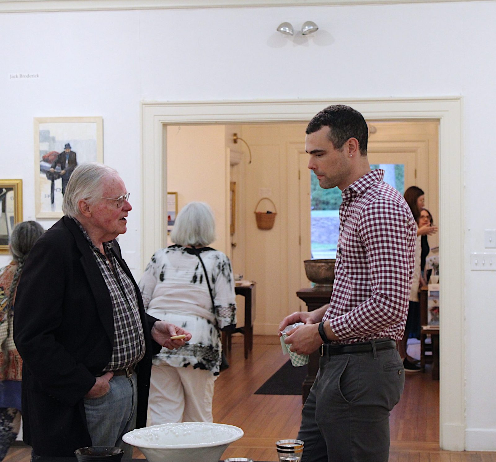Paul Michael talking at Paint the Town 2025